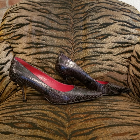 Coach Allison Python Pumps - Picture 4 of 7
